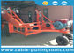 5T Multi function Full Cable Drum Trailer Other Tools With Water Cooled Diesel Engine