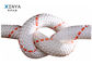 Yüksek Mukavemetli Beyaz renk 14mm Yalıtımlı Naylon Örgülü Halat Pilot halat