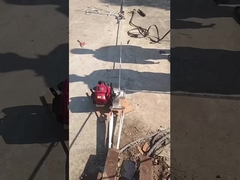 Kablo çekme ve kaldırma için 1T taşınabilir gaz vinç