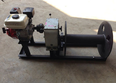 satın al Kablo Vinç Çekmece 3 Tonluk Gaz Motor Powered Kablo Kaldırma için Davul Vinç online manufacture