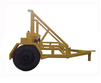 satın al 3T - 10T Ağır Hizmet Süspansiyon Kablosu Drum Reel Taşıyıcı Römork / Yeraltı Kablosu Aletleri online manufacture