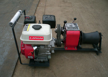 satın al 1 Ton Load Capacity Compact Gasoline Engine Cable Pulling Winches Puller For Cranes online manufacture
