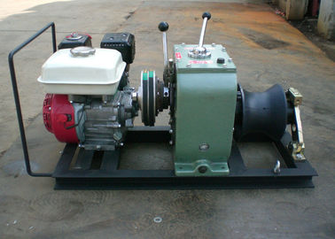 satın al High Efficiency Fast Petrol Cable Winch Puller Engine Powered Capstan 3 Ton online manufacture