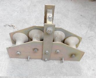 satın al Fiber Optic Cable Tools 20KN Cable Pulley Block for Stringing OPGW Max 22mm diameter online manufacture