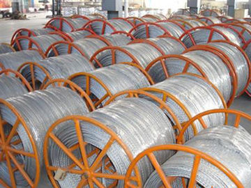 satın al Anti Twisted Pilot Rope Galvanised Steel Wire Rope For Transmission Line online manufacture