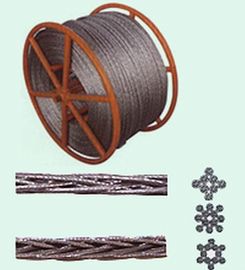 satın al High Flexibility Anti twist Wire Rope Overhead Line polit Rope 12 strands online manufacture