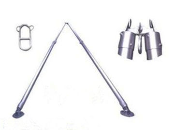 satın al Aluminum Alloy A shape Tubular Tower Erection Tools / Stringing Equipment Gin Pole online manufacture