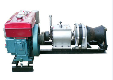 satın al Cable Pulling Winches 5 Ton Variable Speed Diesel Power Winch For Tower Erection online manufacture