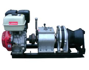 satın al 5 Ton Hızlı Hat Hızı Benzinli Motor Vinçli Güç Tasarımı online manufacture