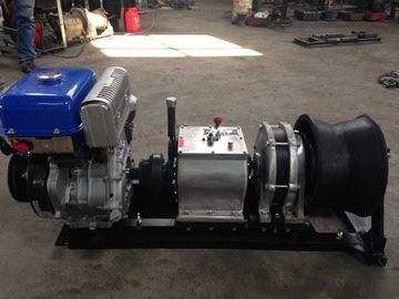 satın al 5 Ton Gasoline Engine Cable Winch Puller for Power Construction online manufacture