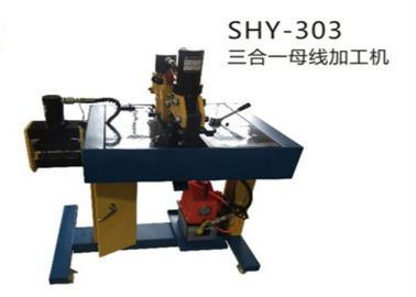 satın al SHY-303 Multi Function Hydraulic Bus bar Processor Machine for Cutting,Punching and Bending online manufacture