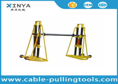 satın al 15T - 20T Kablo Taşıma Ekipmanları / Kablo Tamburu Hidrolik Makara standı online manufacture