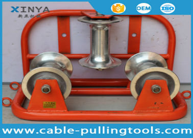 satın al Ground Corner Pulley Stringing Blocks for Transmission Line Stringing Accessories with 3 Wheel online manufacture