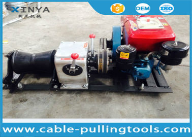 satın al Power Construction Cable Winch Puller With Water Cooled Diesel Engine online manufacture