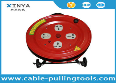satın al 220V or 380V Portable Electric Cable Reel  With 30m Cable For Power Construction online manufacture