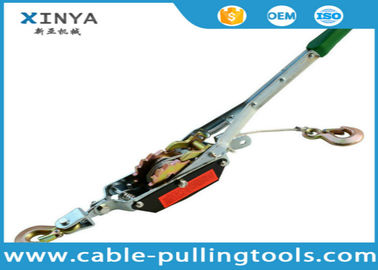 satın al ISO , CE Transmission Line Stringing Tools ,  2T Wire Rope Puller with Single Ratchet online manufacture