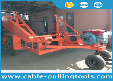 satın al 5T Multi function Full Cable Drum Trailer Other Tools With Water Cooled Diesel Engine online manufacture