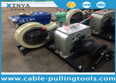 satın al 3 Ton Hoist diesel engine winch for Erection Towers During Transmission Line online manufacture