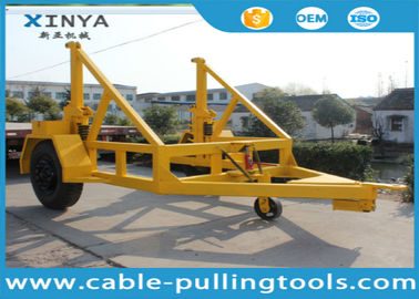 satın al 5 Ton Cable Drum Carriage Cable Reel Trailer Wire Reel Trailer Underground Cable Tools online manufacture