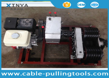 satın al 5T Honda Gasoline Cable Engine Powered Winch With Double Capstan For Anti Twist Wire Rope online manufacture