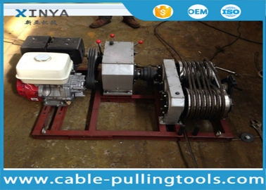 satın al 5 T Halat Ile HONDA Benzinli Vinç Kule Ereksiyon Araçları Kablo Çekme Için Çift Capstan online manufacture