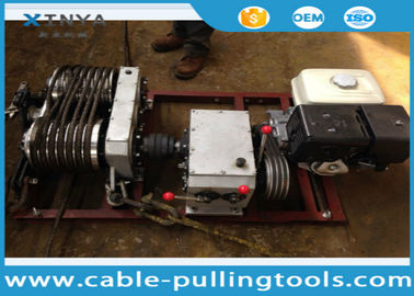 satın al Double Drum Honda Gasoline Cable Winch Puller Winch With 5T Load Capacity , 7 Grooves online manufacture