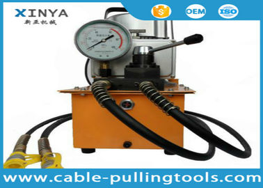 satın al 220V 700bar Electric Hydraulic Pump Transmission Line Stringing Tools With Hydraulic Puncher , Bender , Cylinder online manufacture
