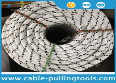 satın al 20 mm Double Braided Nylon Rope With Breaking Strength 8200KG for Pulling online manufacture