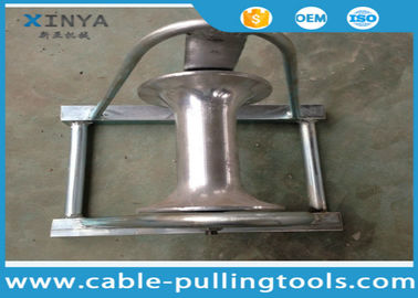 satın al Straight Aluminum Cable Roller Zinc Plated With Max Diameter 150mm Cable online manufacture