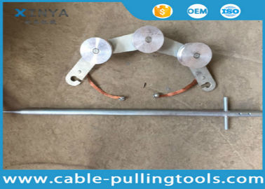 satın al Aluminum Alloy SHL75D Hook Grounding Pulley Block , 6-38mm Conductor Wire online manufacture
