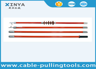 satın al Telescopic Fiberglass Hot Stick For High Voltage Insulating Switch Out Operating online manufacture