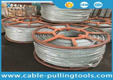 satın al Hexagon 12 Strands Galvanized Anti Twist Wire Rope Transmission Steel Pilot Rope online manufacture