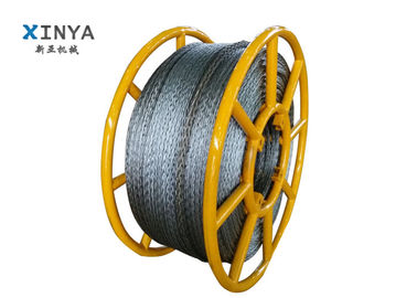 satın al 18mm 210KN Breaking Load Galvanized Anti Twist Wire Rope Hexagon with 12 strands online manufacture