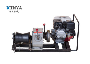 satın al 1 Ton Honda Engine Compact Electric Cable Winch Puller to Stringing Wire online manufacture