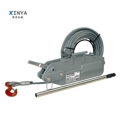 satın al 1.6-5.4ton Hand Wire Rope Hoist with 20M Lifting Height and 800-5400KG Capacity for Construction and Power Applications online manufacture