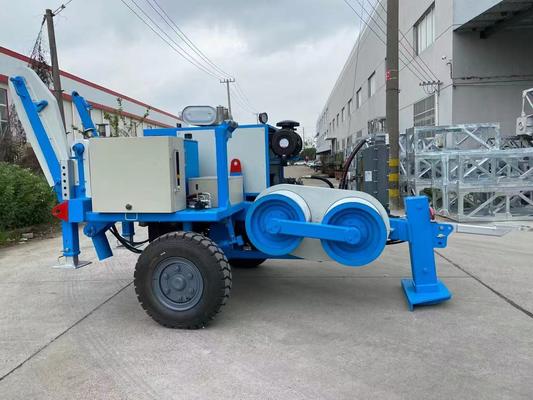satın al 60KN Hydraulic Cable Puller with Hydraulic System for Transmission Line and Overhead Construction online manufacture