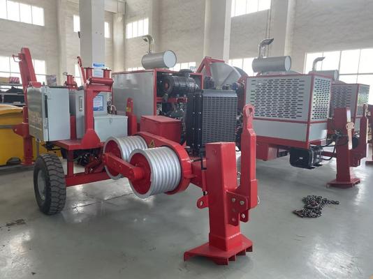 satın al SA-YQ60 60KN Taşınabilir tasarımı ve kondüktör ipi için güvenli işleyişi olan ağır görevli hidrolik kablo çekicisi online manufacture