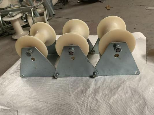 satın al Manhole Cable Roller with 10kg Weight 130mm Cable Capacity and 1 Year Warranty for Smooth Underground Cable Installation online manufacture