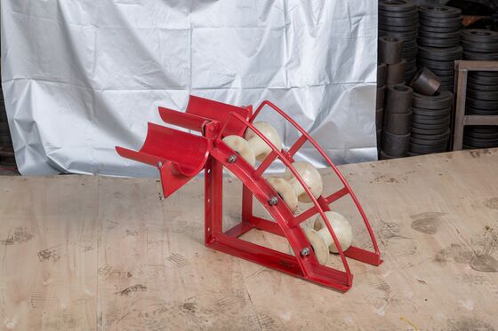 satın al B Serisi Yeraltı Kablo Çekimi için Ağır Güçlü Kablo Giriş Koruma Roleri 80-200mm Tüp Diametresi ve 17-23kg Ağırlığı online manufacture