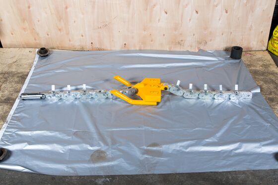 satın al 100kN Load Capacity Balancing Running Board for Triple-Bundle Conductors - Heavy-Duty Line Stringing Guide Tool online manufacture