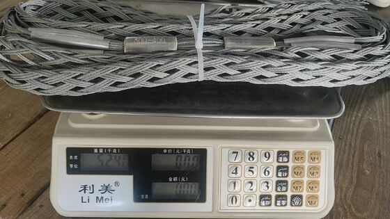 satın al 30KN nominal yükü olan 300×400mm2 ACSR iletkenleri için ağır görevli çift örgü kablo çekim kolu online manufacture