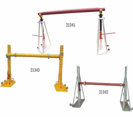 satın al Hat Yapısında Hidrolik Kaldırma Krikosu ile 20 Tonluk Kablo Tamburu Standı online manufacture