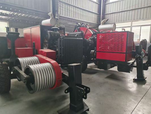 SA-YQ60 60KN Dizel motorlu hidrolik kablo çekicisi