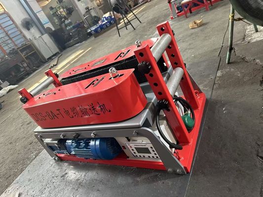 DSJ 180 Elektrik Santrali Genişletme ve Alt İstasyonlarındaki Güç ve Kontrol Kabloları iletim için Kablo İtme Çekim Makinesi