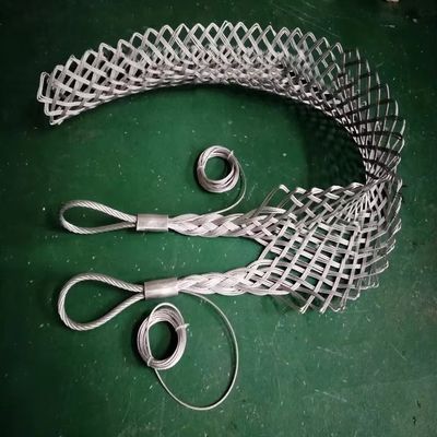 Yüksek Güçlü Paslanmaz Çelik Galvanizli Çift Taraflı Çekme Sargı Kablo Çekme Yakalama