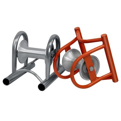 Yeraltı Tek Kablo Taşıma Rehberi Roller Alüminyum Naylon Tekerlek Manhole Kablo Roller