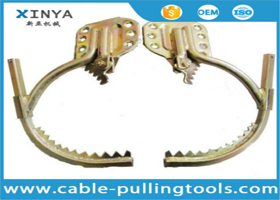 Maksimum 400mm Ahşap Direkler İçin Sivri Uçlu Ağır Hizmet Tipi Elektrikçi Ahşap Direk Tırmanma Aparatı