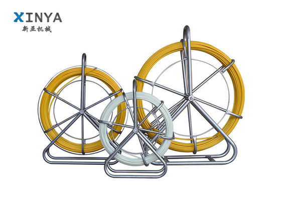 4 mm çapı 150m uzunluğu cam lifli plastikle yeraltı kablo çekimi için cam lifli kanal sapı