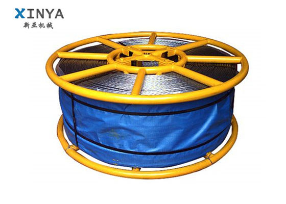 Ağır görev uygulamaları için kıvrım karşıtı tasarımı ve yüksek dayanıklılıklı dokuma ile galvanizli çelik tel ipi