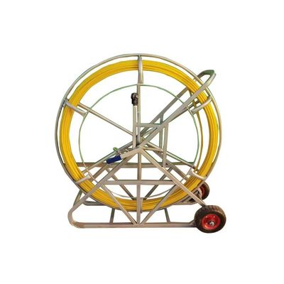 Uzunluk Fiberglass Fiber Snake Kablo Duct Rodder Telekom Optik Fiber Kablo Çekme ve Temizlik için İtme Çubuğu